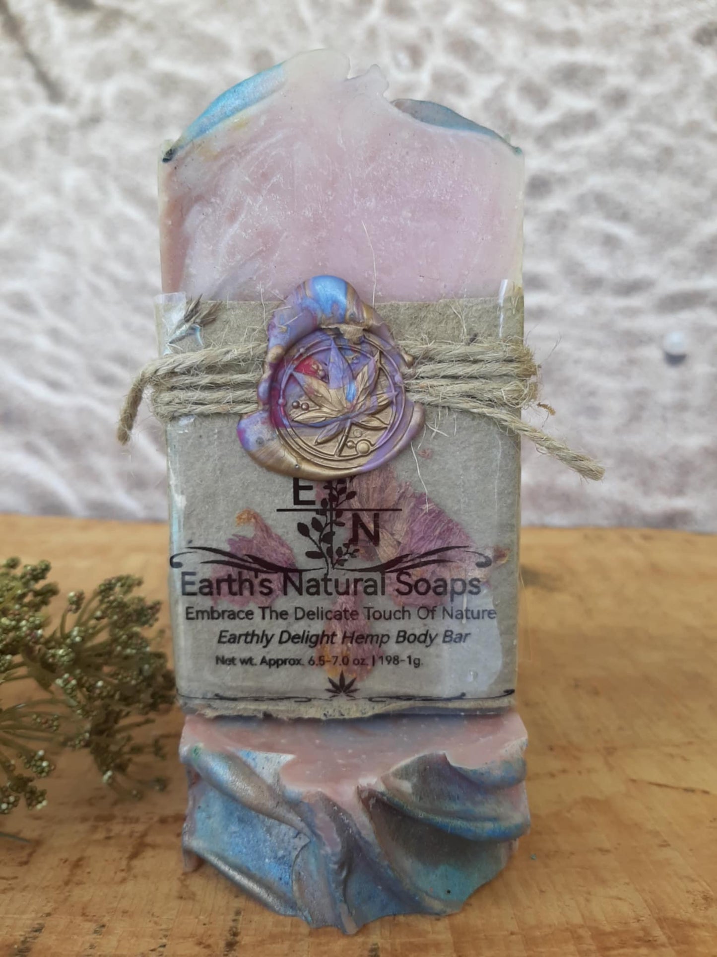 Earthly Delight Tallow Hemp Body Bar