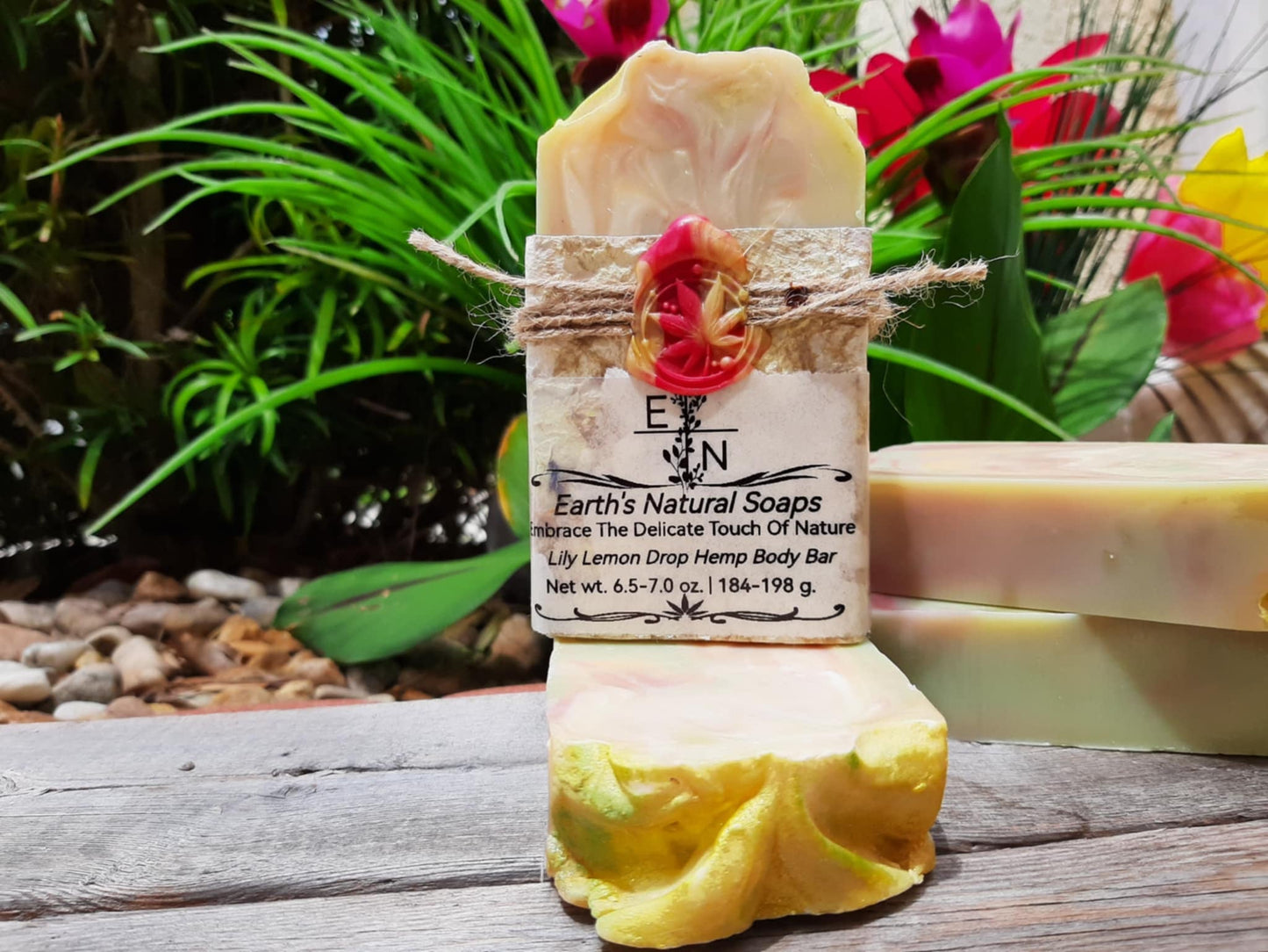 Lily Lemon Drop Hemp Body Bar
