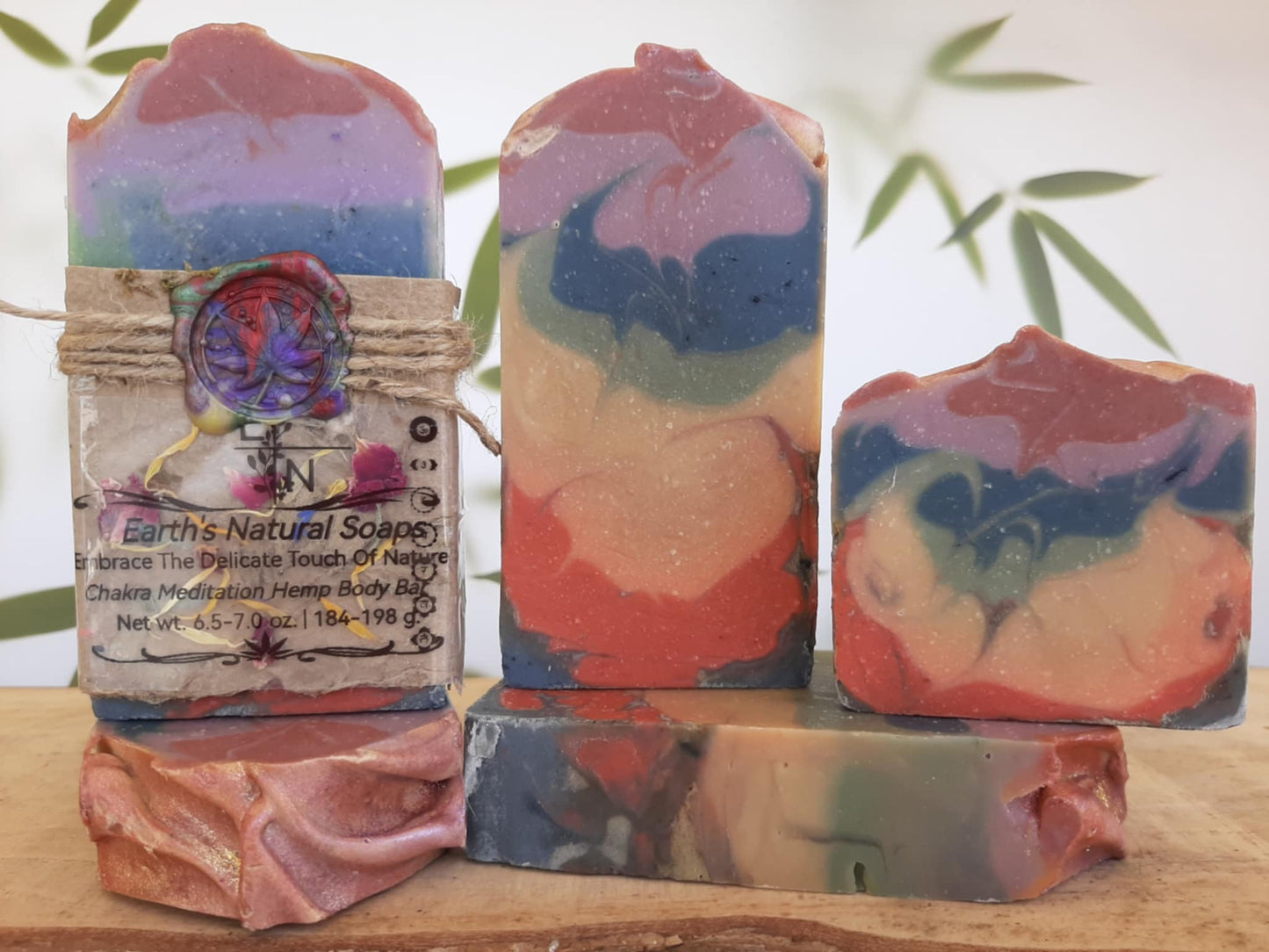 Chakra-Meditation Tallow Hemp Body Bar