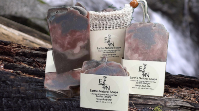 Earthly Delight Tallow Hemp Body Bar