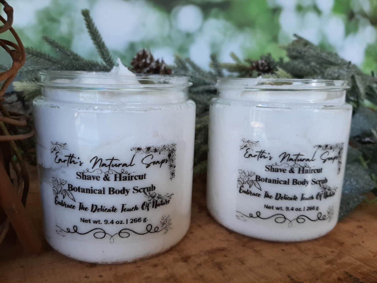 Shave & Haircut Botanical Whipped Sugar Body Scrub