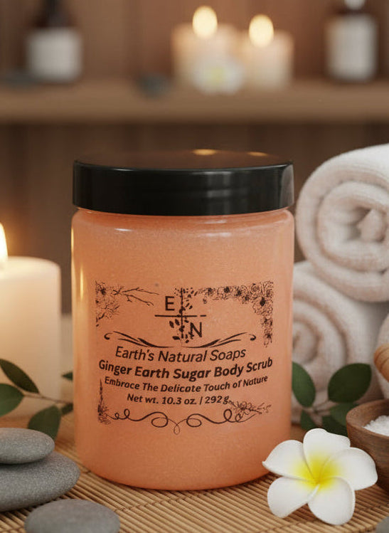 Handmade Organic Citrus Orange Vitamin C Bath Scrub