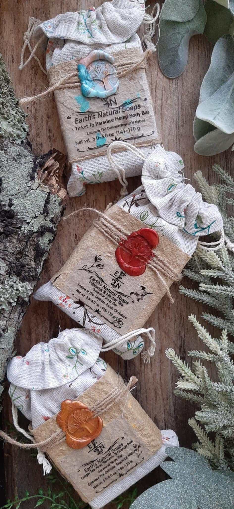 Earth's Natural Botanical Body Bars🌿