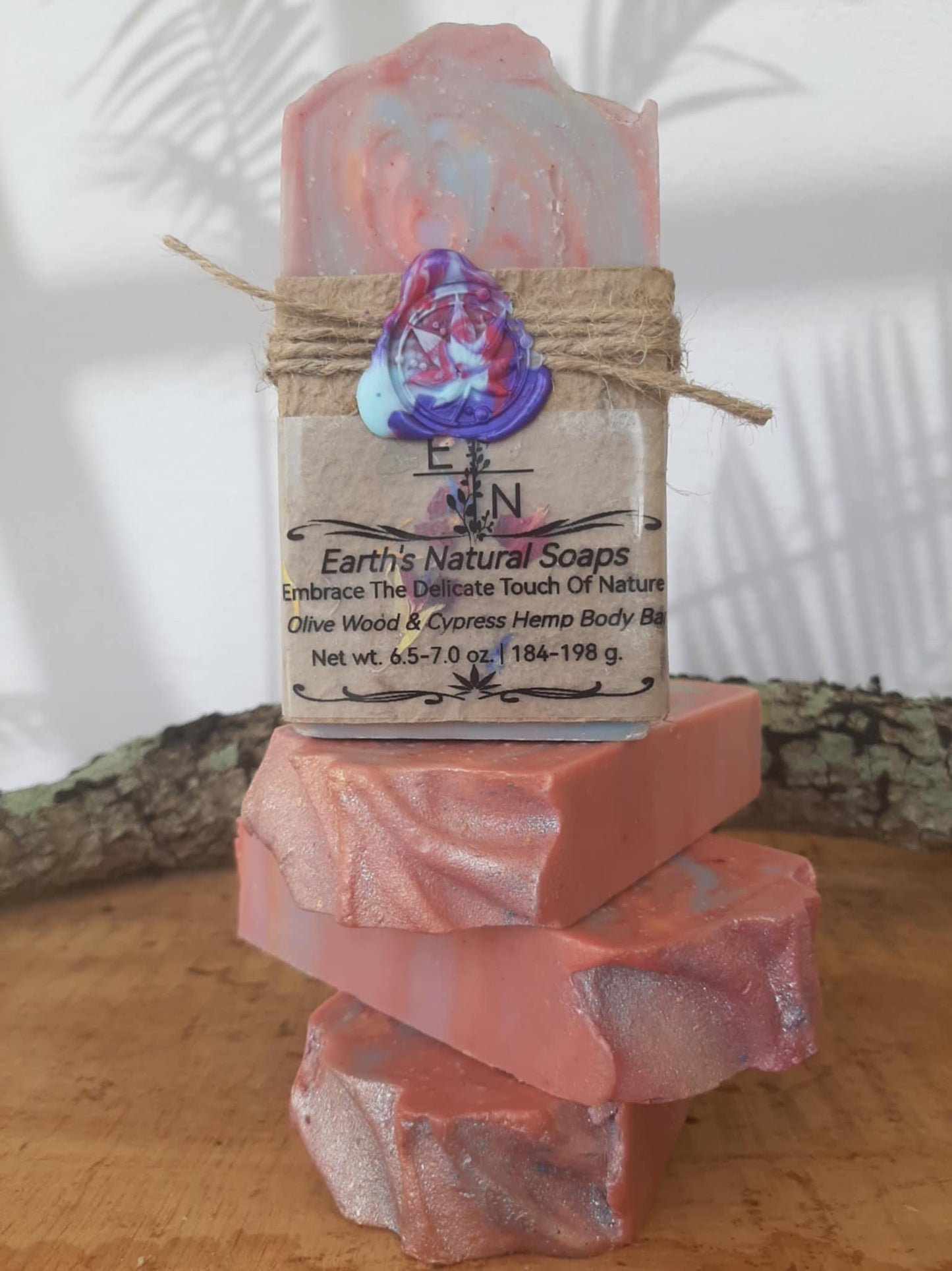 Utopia Tallow & Hemp Body Bar with Bergamot & Green Tea