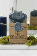 Homemade Earth Meets The Sky Activated  Charcoal Tallow Hemp Body Bar🌿