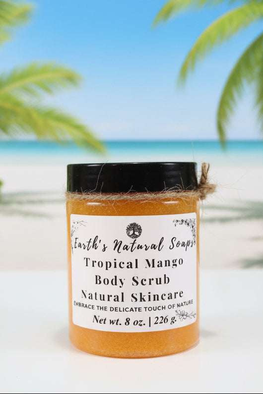 Tropical Botanical Mango Sugar Body Scrub🌿