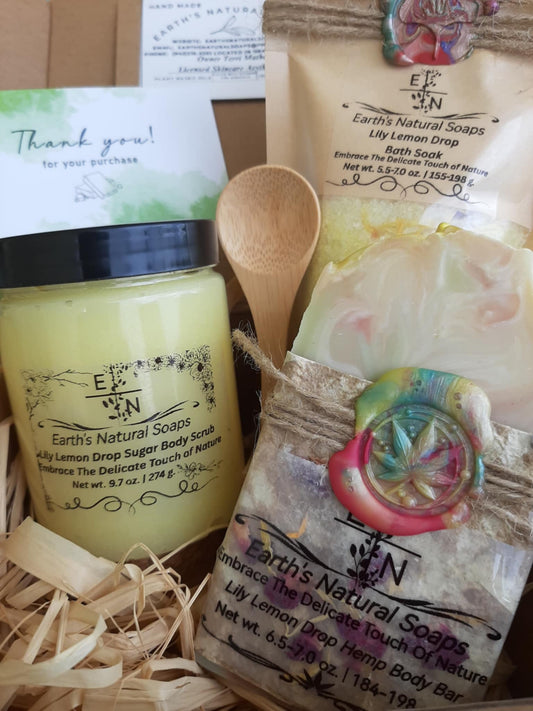 Lily Lemon Drop Skincare Gift Box Set