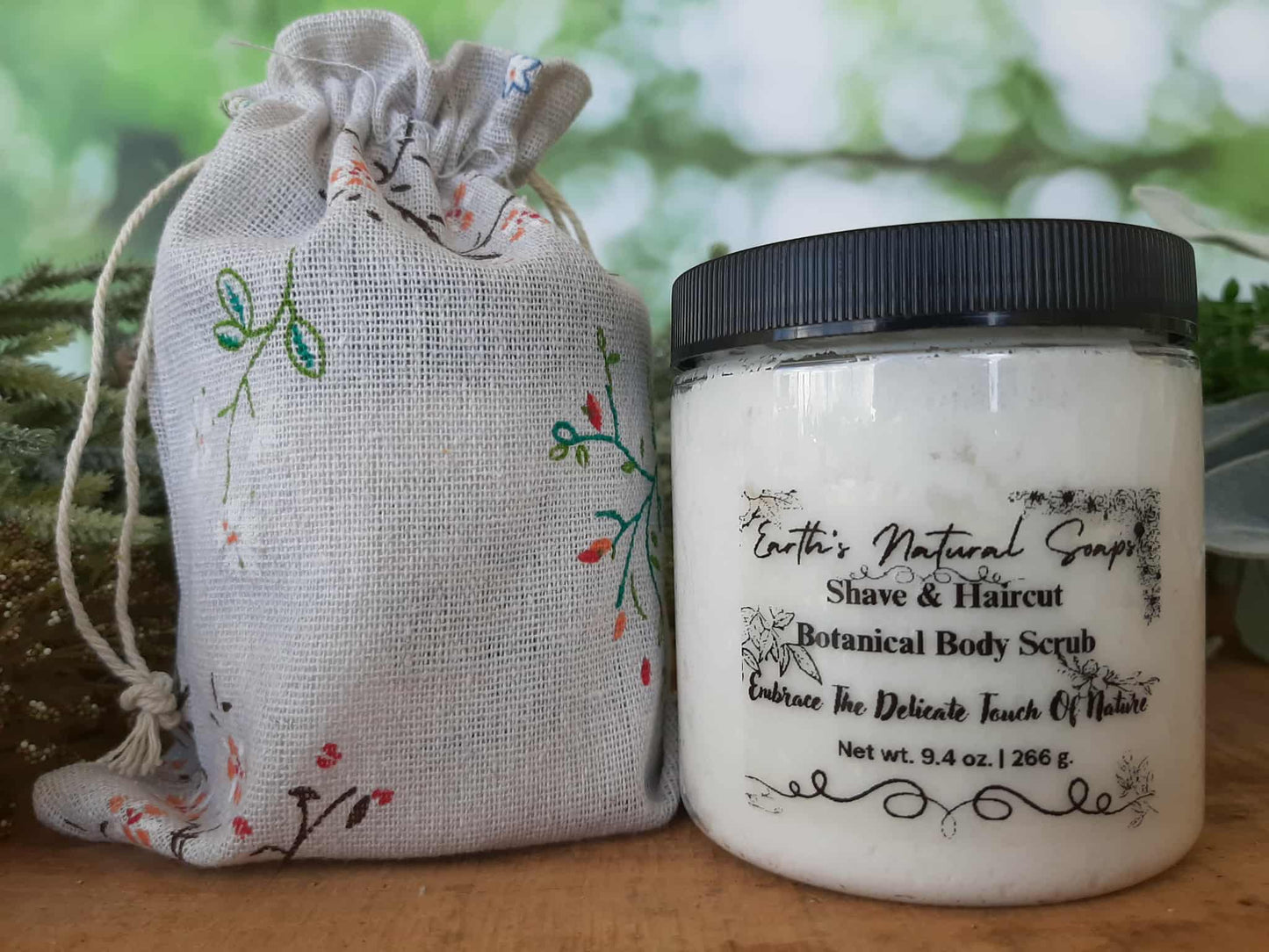 Shave & Haircut Botanical Whipped Sugar Body Scrub