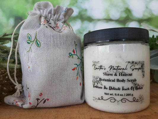 Shave & Haircut Botanical Whipped Sugar Body Scrub