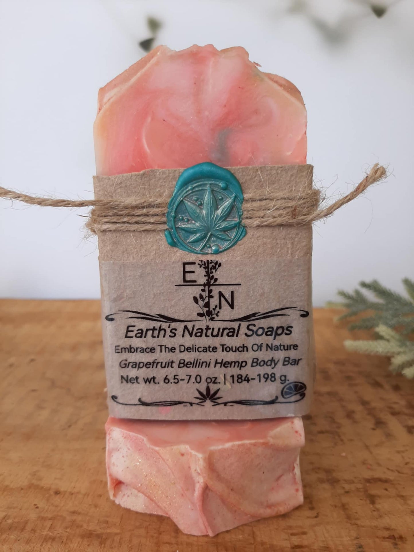 Grapefruit Bellini Hemp Body Bar
