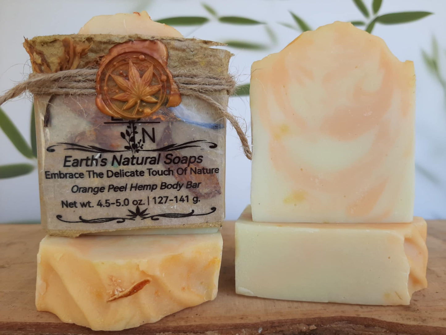 Orange Peel Hemp Body Bar