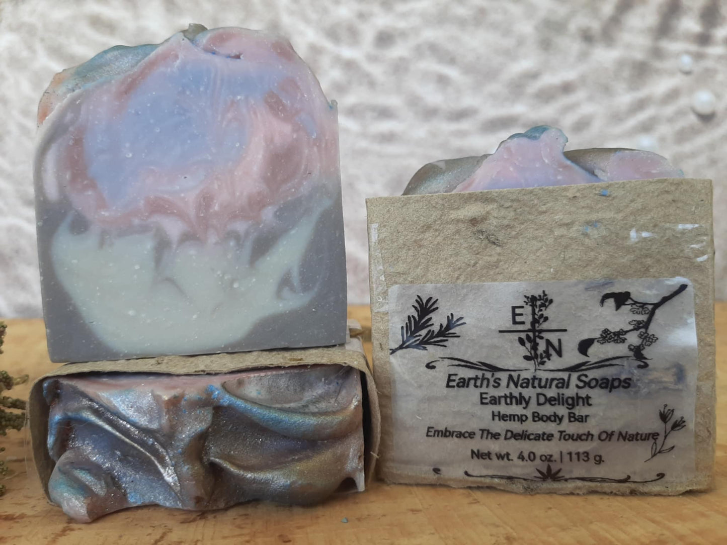 Earthly Delight Tallow Hemp Body Bar