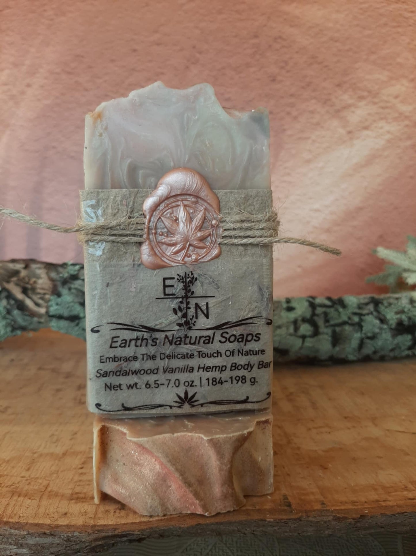Sandalwood Vanilla Hemp Body Bar