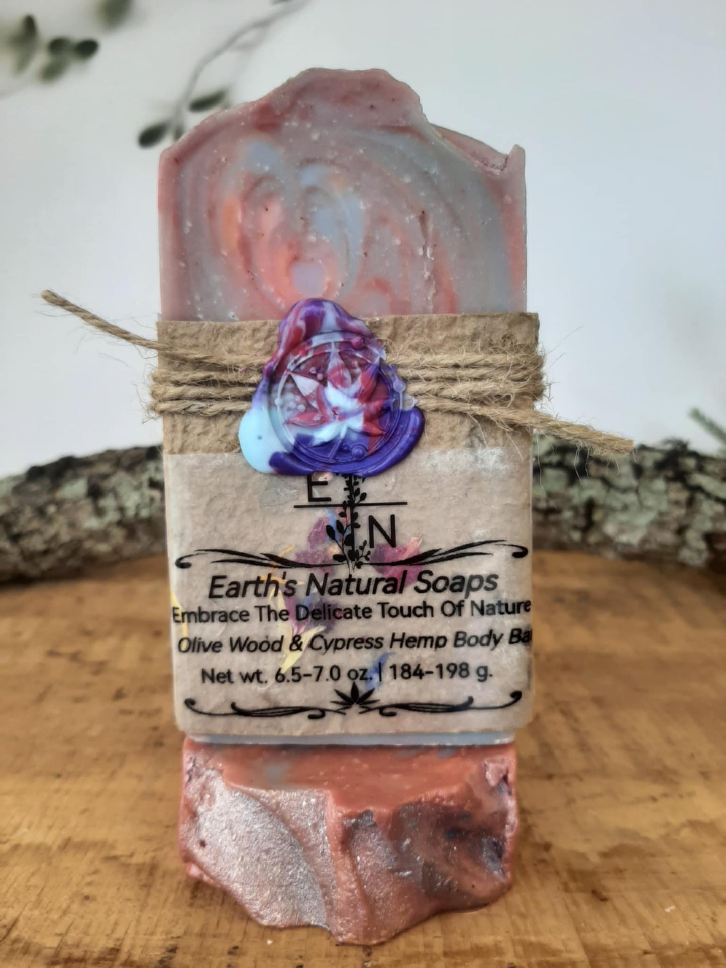 Utopia Tallow & Hemp Body Bar with Bergamot & Green Tea