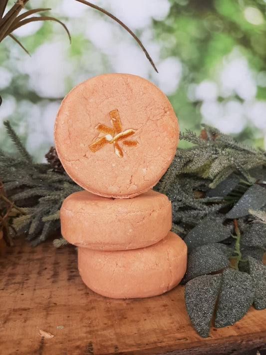 Orange Peel Botanical Rice Shampoo Bar