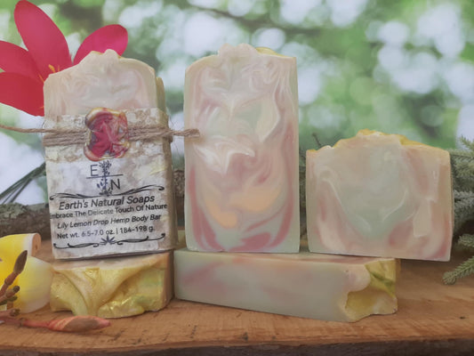Lily Lemon Drop Hemp Body Bar