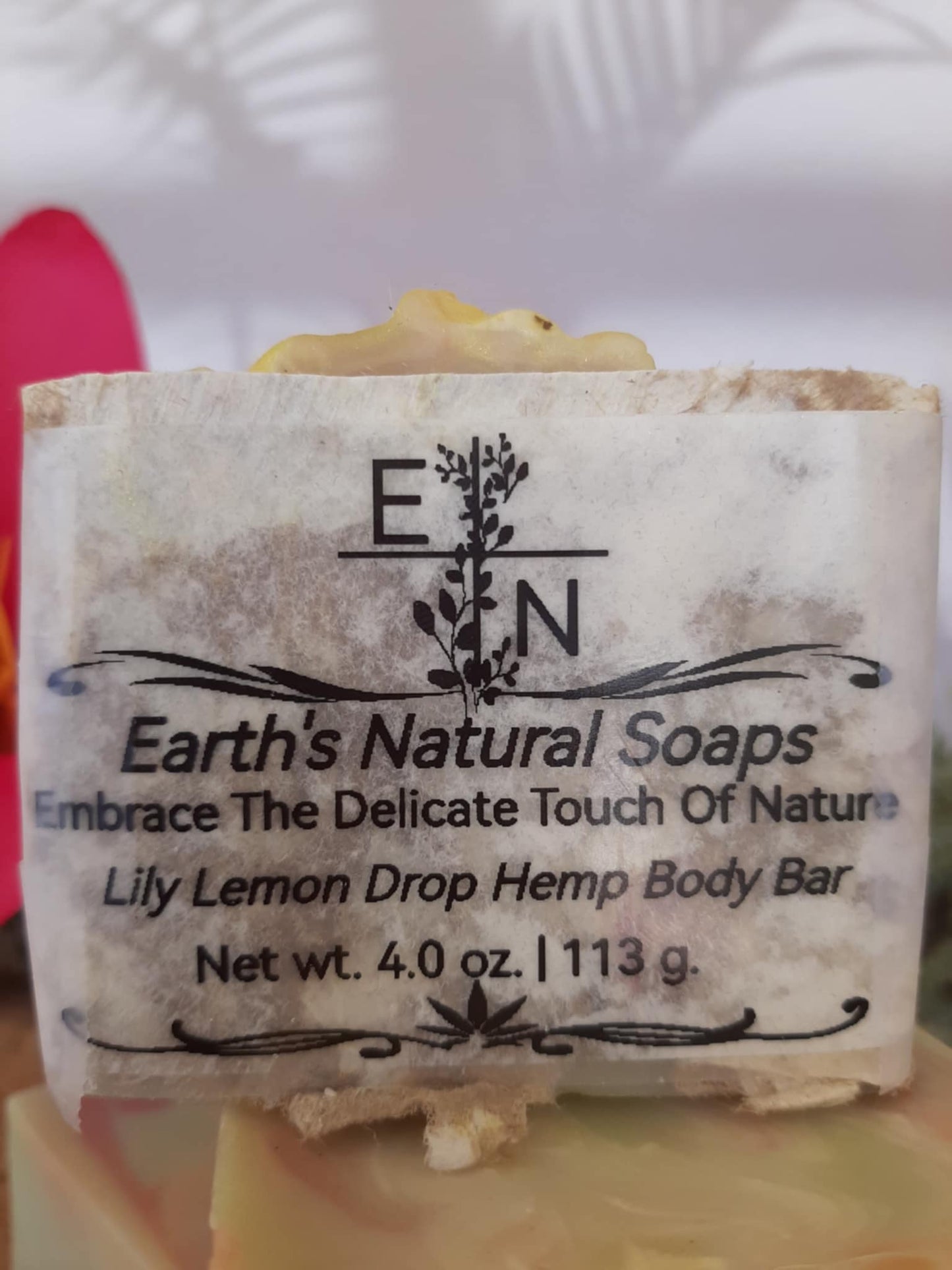 Lily Lemon Drop Hemp Body Bar
