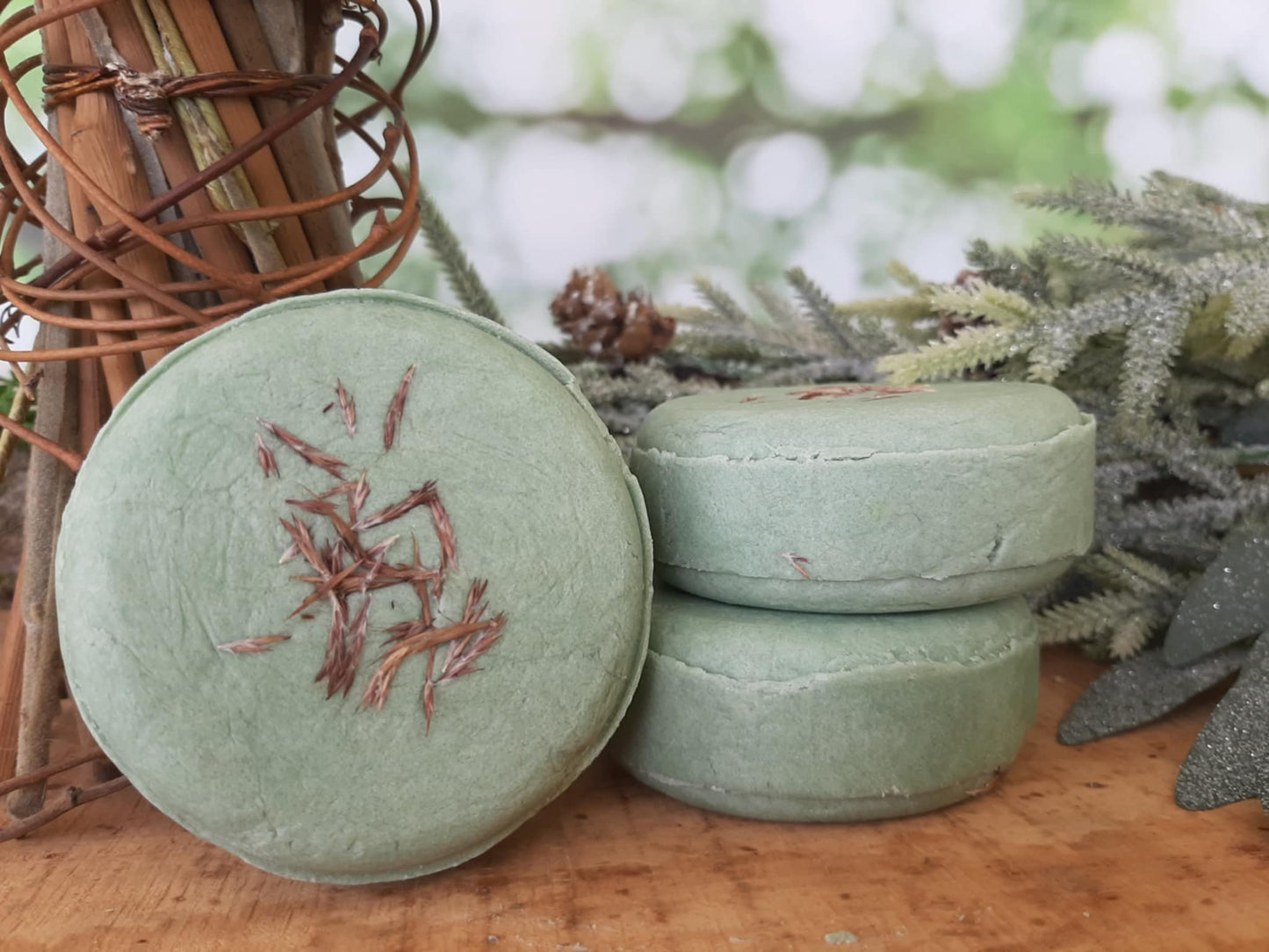 Sage & Lemongrass Botanical Rice Shampoo Bar