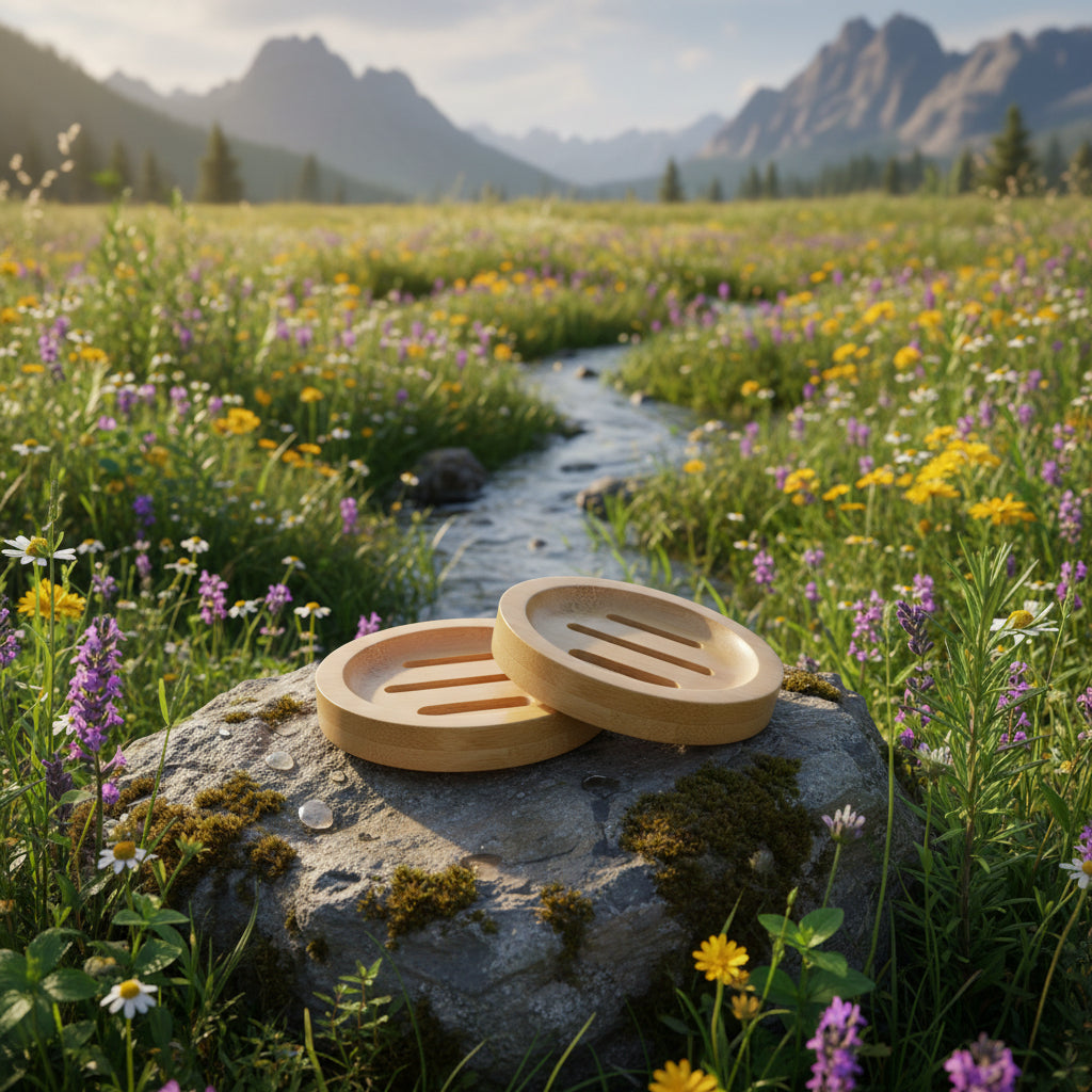 Bamboo Shampoo Bar Holder