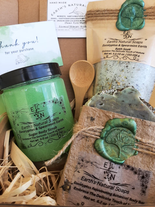 Eucalyptus & Spearmint Refresh Bath Gift Box
