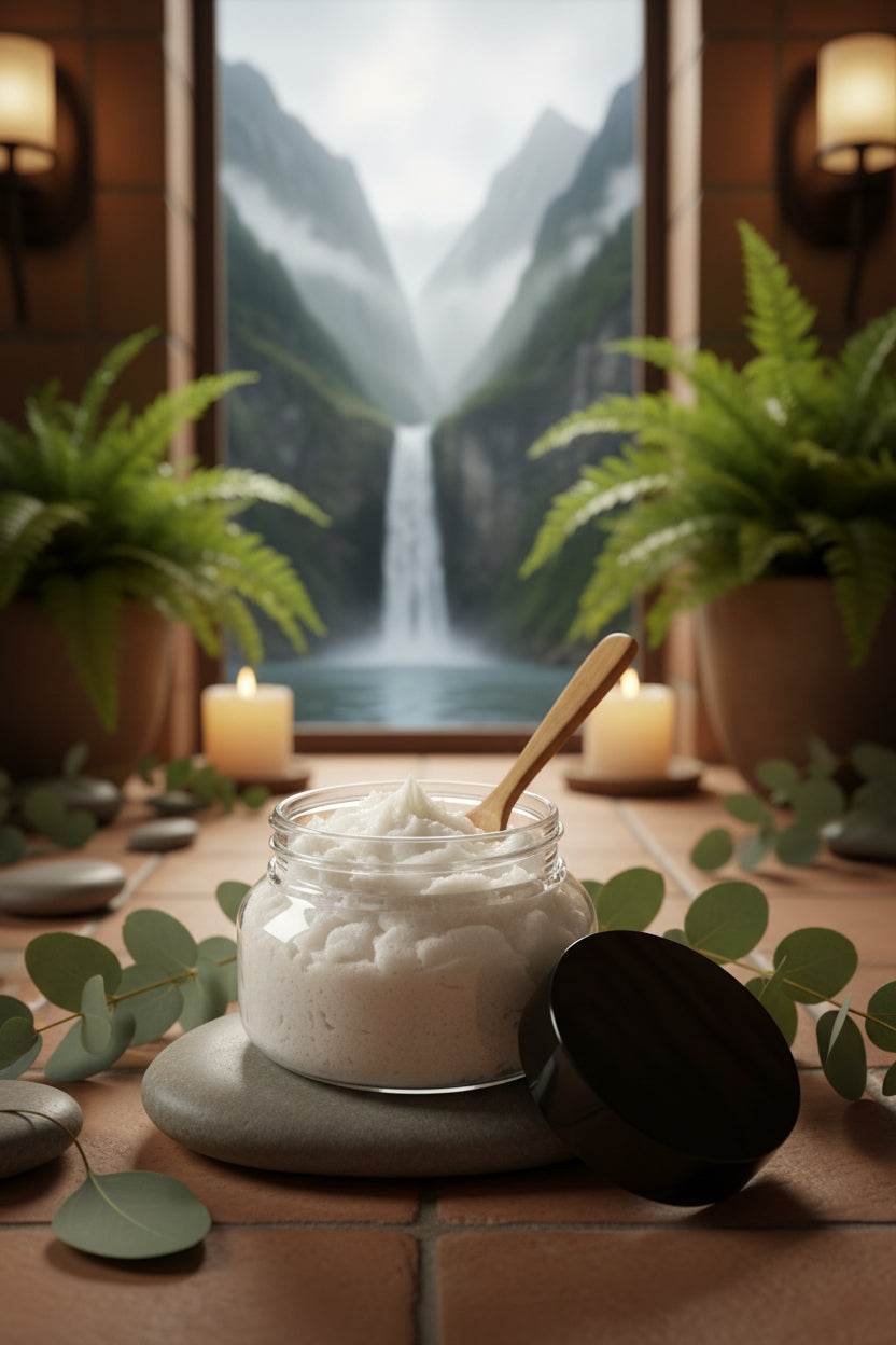 Eucalyptus Rejuvenating Hemp Body Scrub