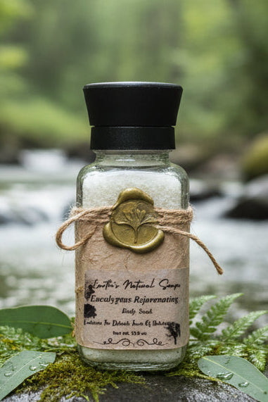 Eucalyptus Rejuvenating Botanical Bath Soak Shaker Jar🌿