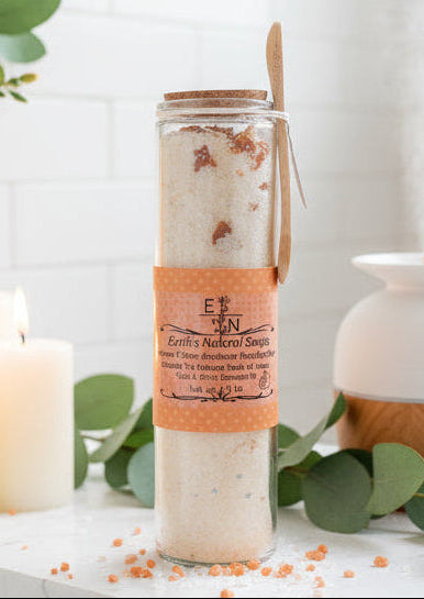 Handmade Organic Citrus Orange Vitamin C Bath Soak