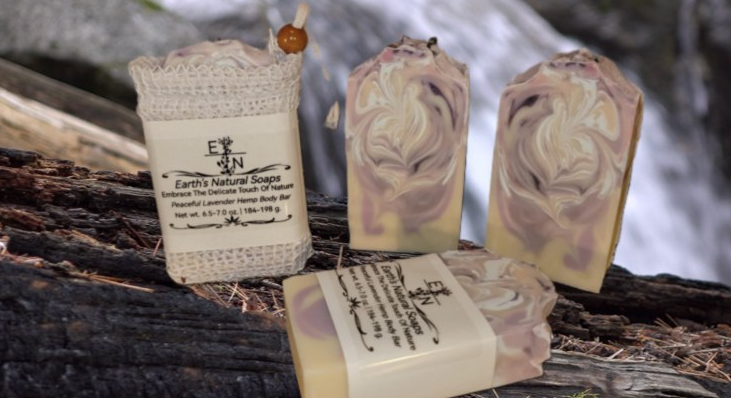 Peaceful Lavender Hemp Body Bar