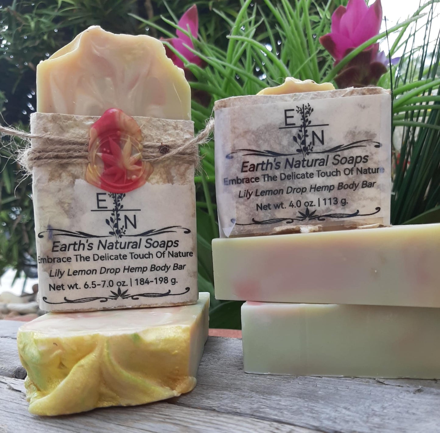 Lily Lemon Drop Hemp Body Bar