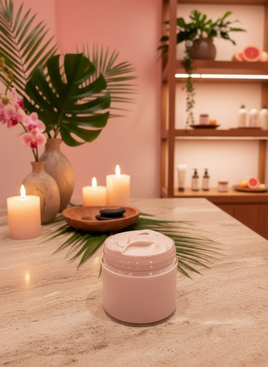 Homemade Organic Grapefruit Bellini Botancial Body Butter