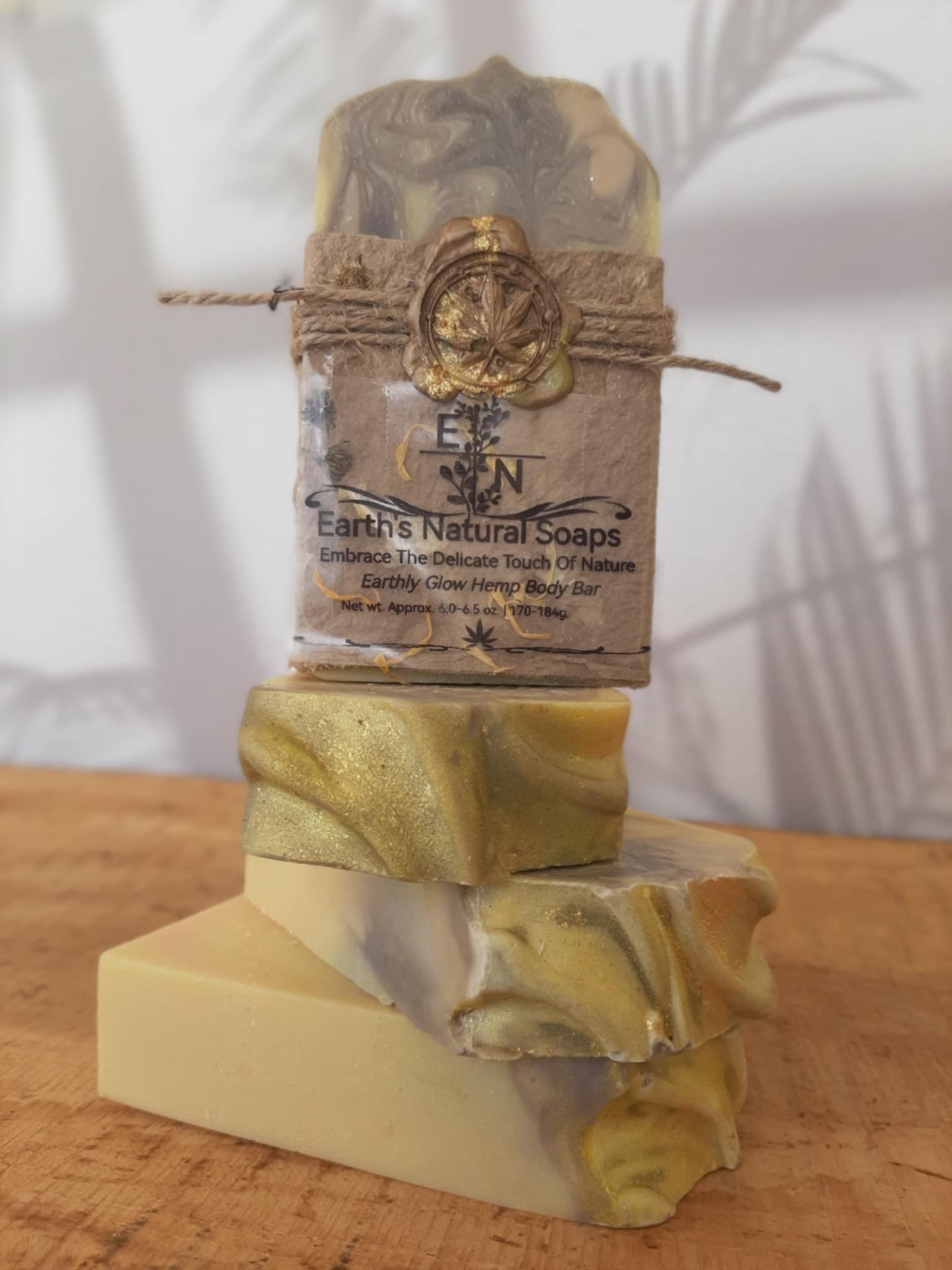 Earthly Glow Tallow Hemp Body Bar