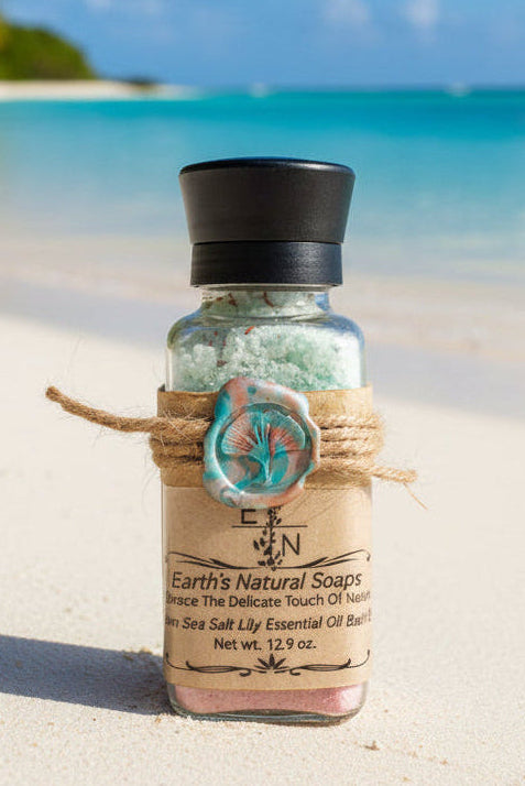Sea Salt Lily Bath Botanical Bath Soak🌿