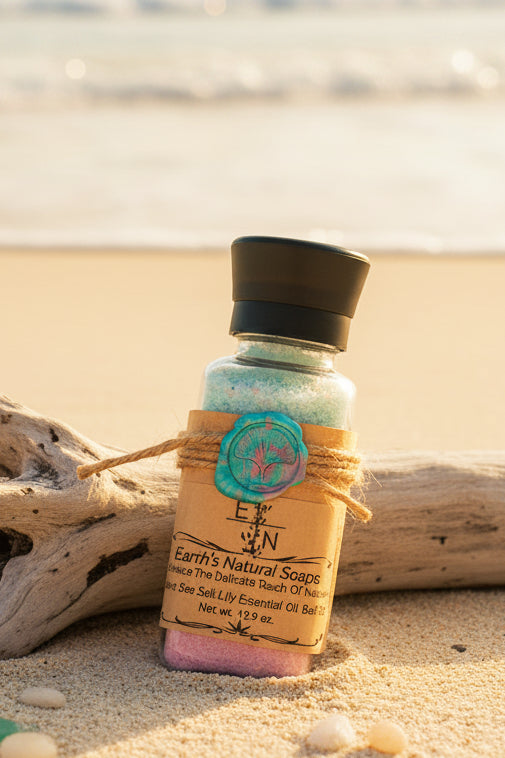 Sea Salt Lily Bath Botanical Bath Soak🌿