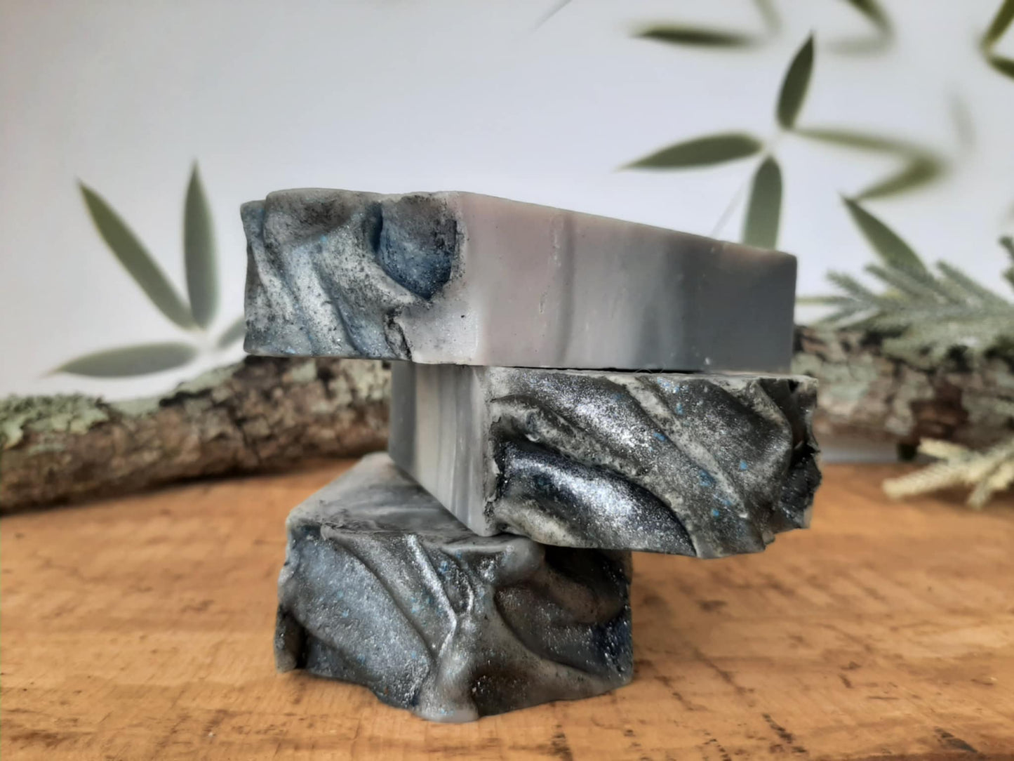 Serenity (Activated Charcoal) Tallow Hemp Body Bar