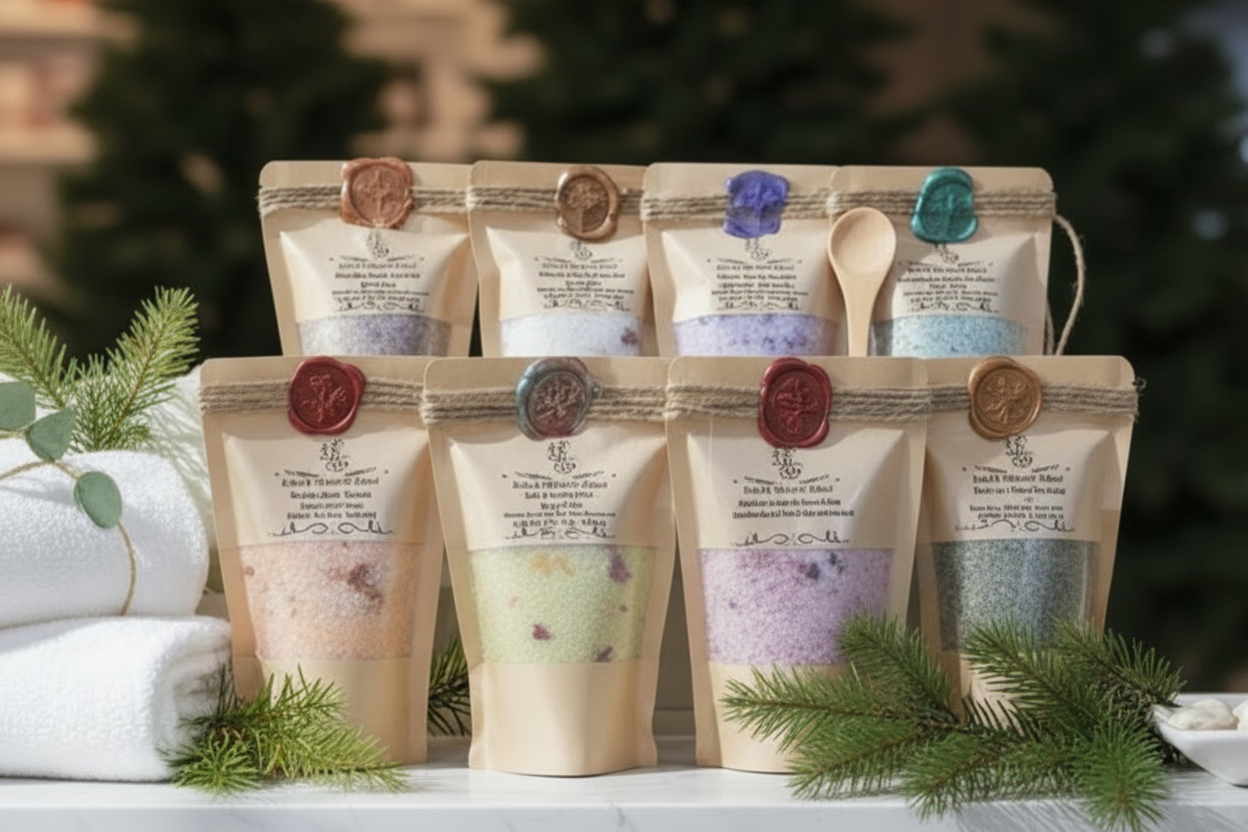 Handmade Organic Earth's Natural Bath Soaks