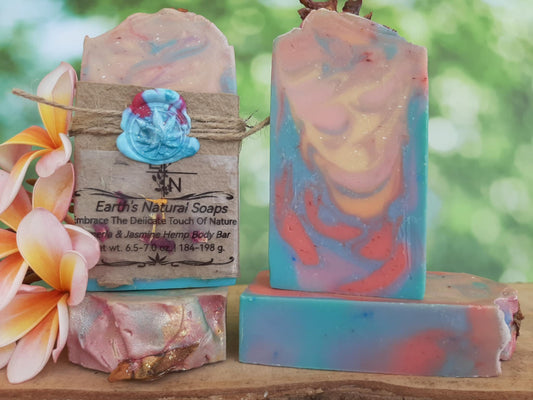 Plumeria/Frangipani & Jasmine Tallow Hemp Body Bar