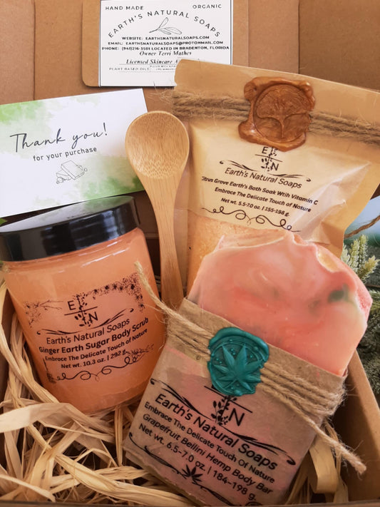 Ginger, Grapefruit &  Citrus Bliss Gift Box