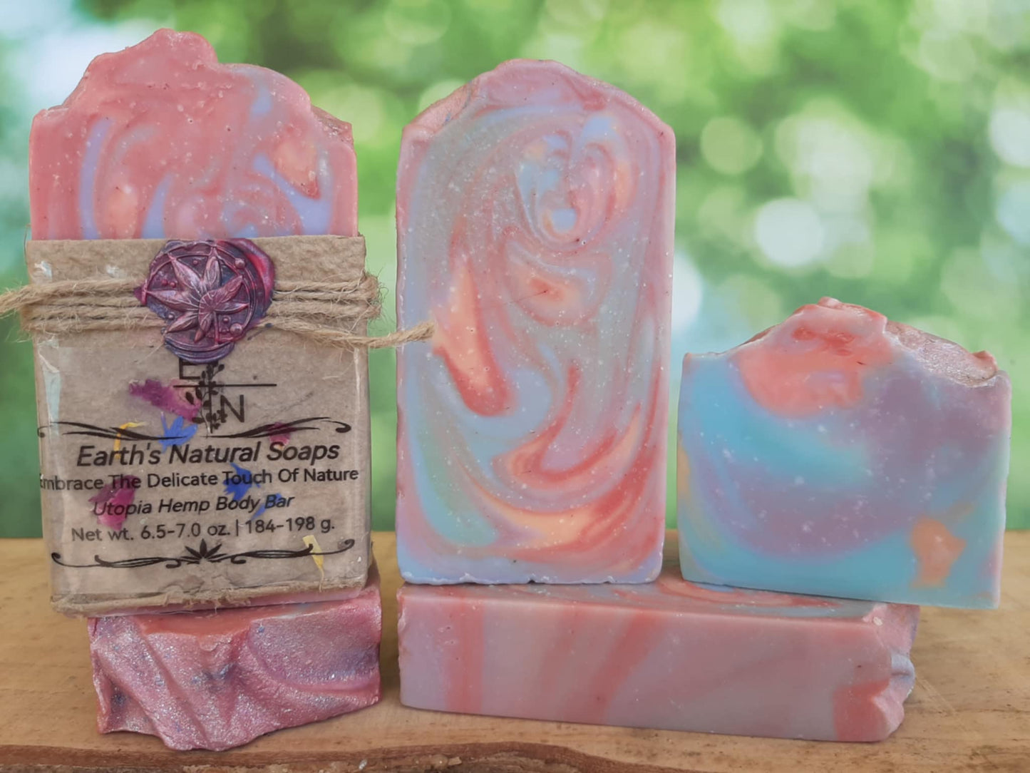 Utopia Tallow & Hemp Body Bar with Bergamot & Green Tea