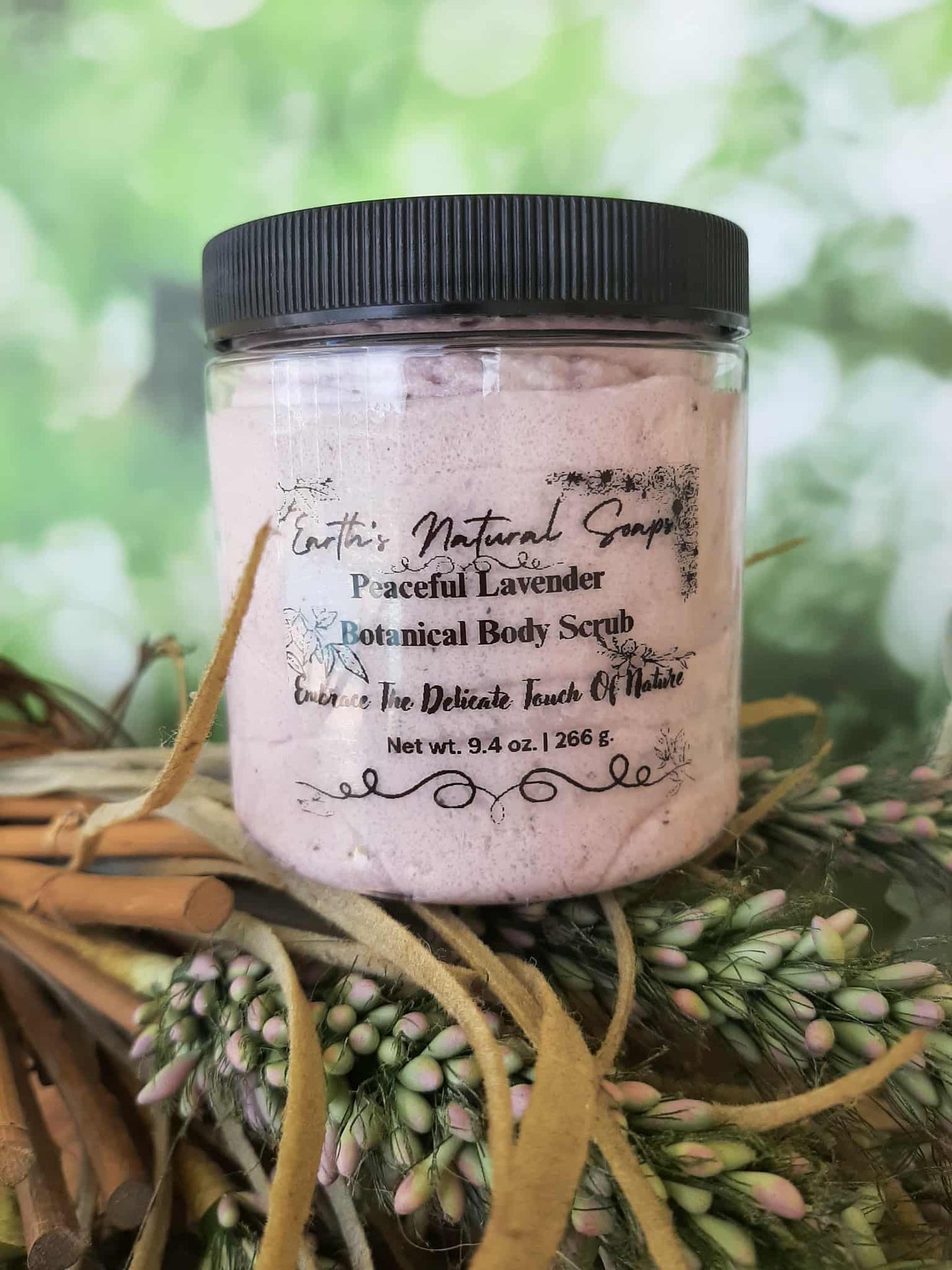 Peaceful Lavender Botanical Whipped Sugar Body Scrub