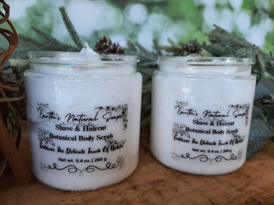 Shave & Haircut Botanical Whipped Sugar Body Scrub