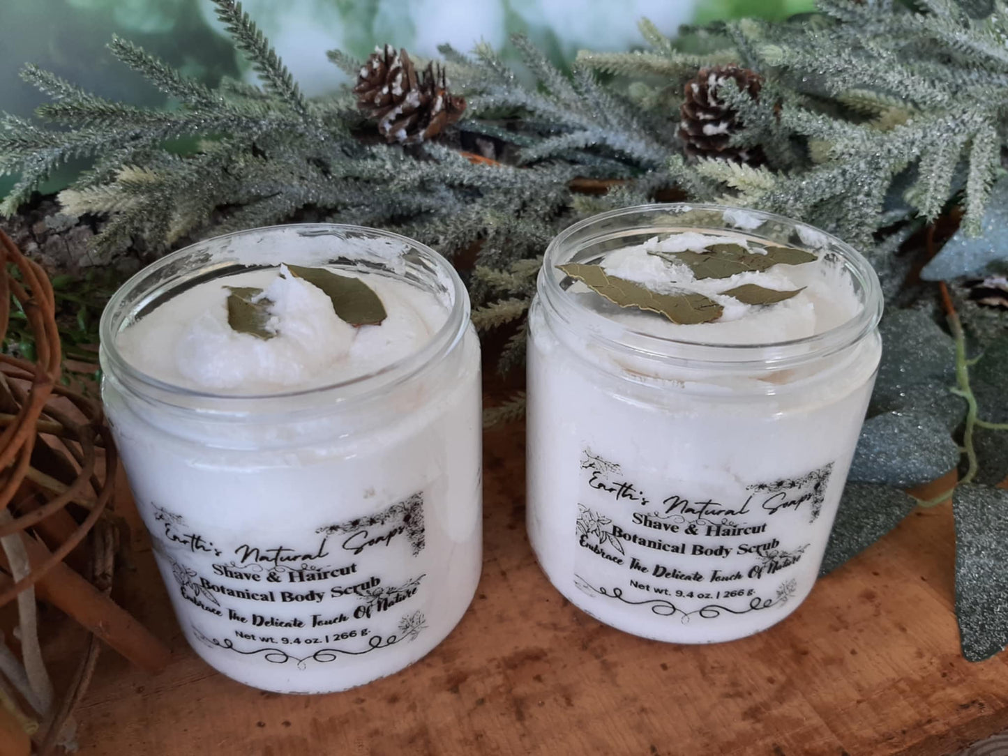 Shave & Haircut Botanical Whipped Sugar Body Scrub