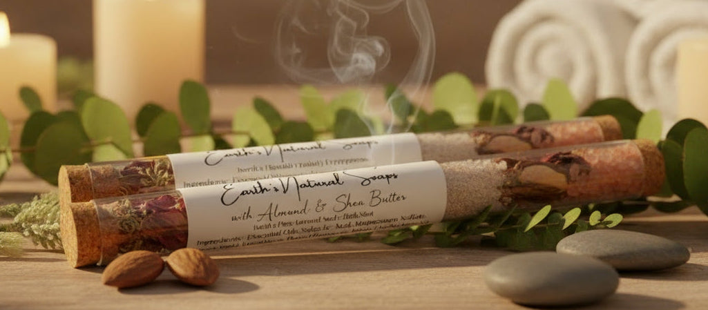 Handmade Organic Almond & Shea Butter Moisturizing Bath Soak