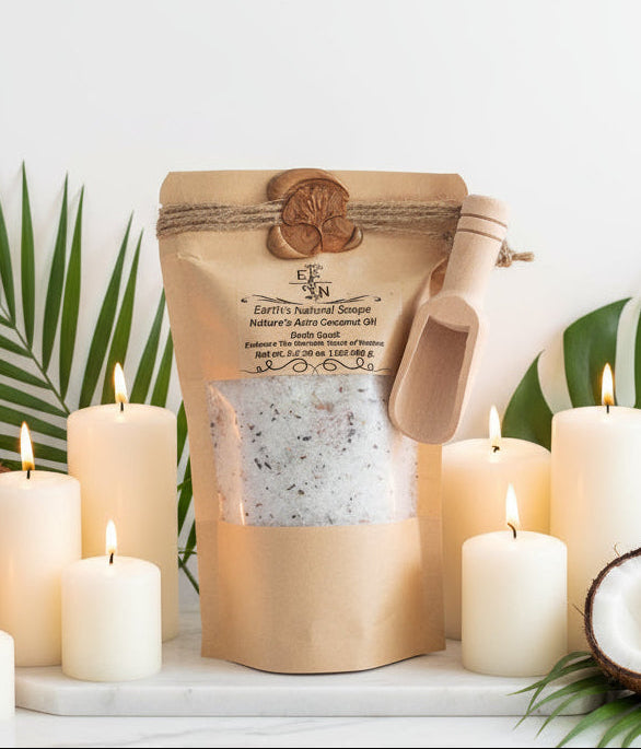 Handmade Organic Coconut Oil Tropical Bath Soak
