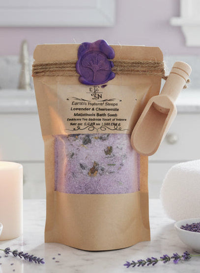 Handmade Organic Lavender & Chamomile Calming Bath Soak