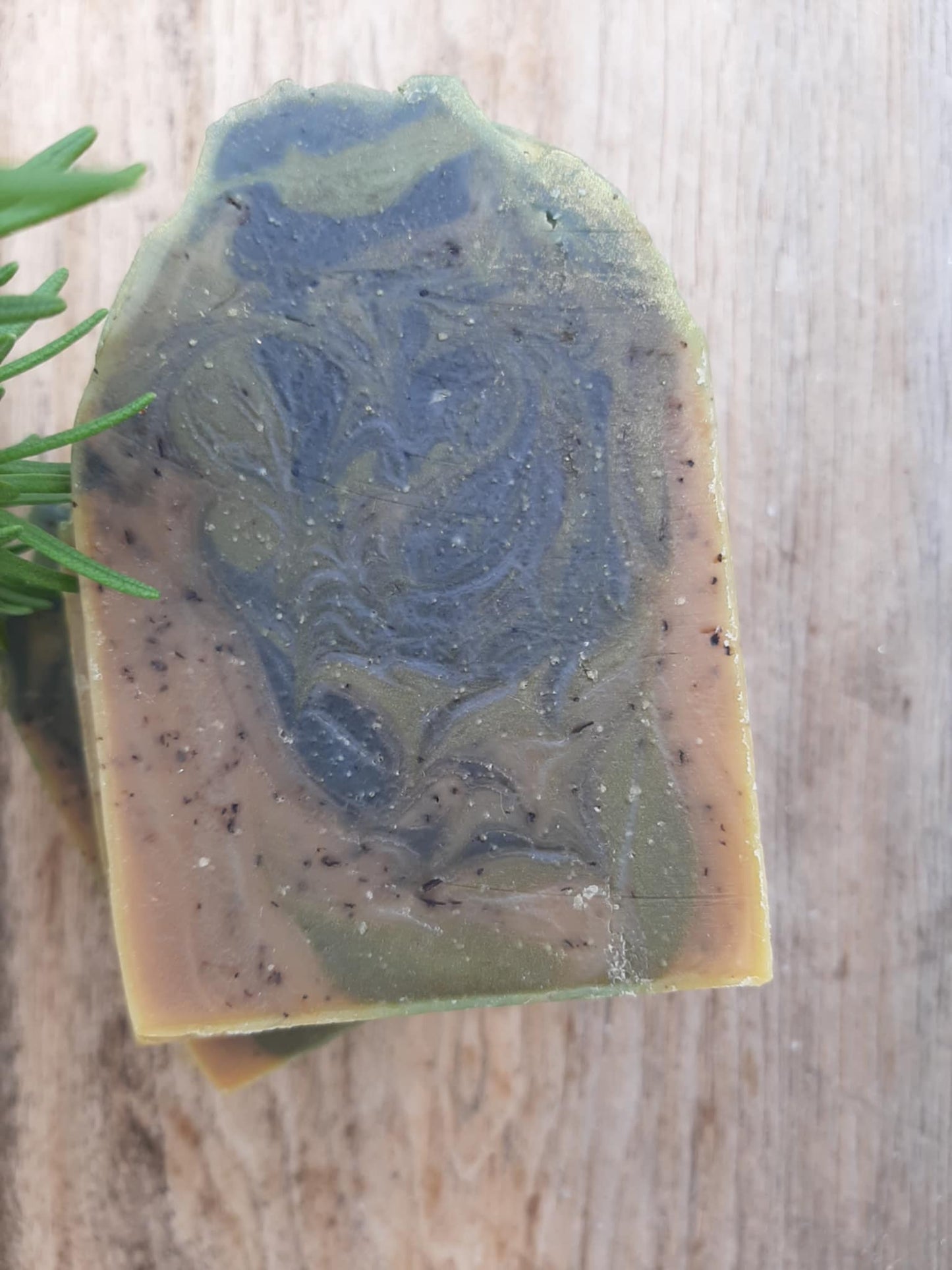 Handmade Organic Peppermint Tea & Rosemary Botanical Body Bar with Real Aloe Shop Now