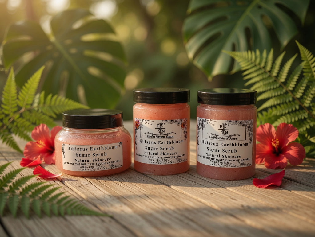 Hibiscus Earthbloom Sugar Body Scrub