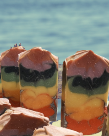 Chakra-Meditation Tallow Hemp Body Bar