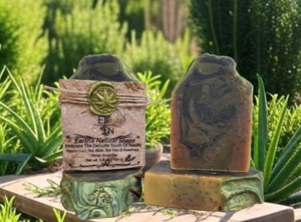 Peppermint Tea & Rosemary Botanical Body Bar